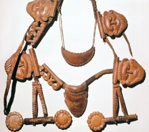 Scythian Prints: Scythian riding outfit found in a tomb, 5th century BC
