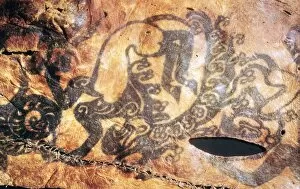 Beast Gallery: Scythian tattoo of fabulous beasts, 5th century BC