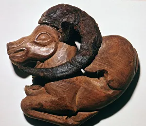 Scythian Prints: Scythian wooden harness-ornament, 5th century BC