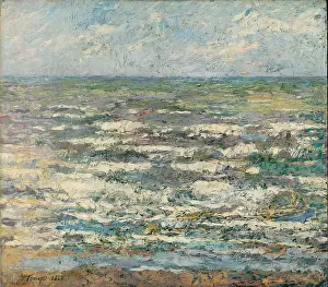 Toorop Prints: The sea, 1887. Creator: Toorop, Jan (1858-1928)