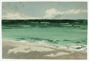 The Sea at Bognor, 1895. Creator: Theodore Roussel