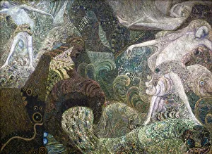 Abstract Collection: Sea Bottom, late 19th or early 20th century. Artist: Vasily Ivanovich Denisov
