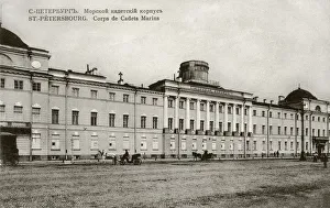 Cadet Corps Collection: The Sea Cadet Corps in Saint Petersburg, Between 1908 and 1912