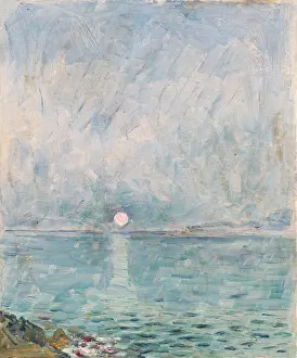 Sunrise Prints: Sea, early 20th century. Creator: Dezider Czolder