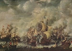 1st Duke Of Albemarle Collection: Sea Fight Between the English and Dutch Off Ter Heyde, August, 1653, (1914). Creator