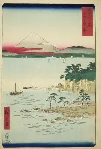 Fuji Prints: The Sea at Miura in Sagami Province (Soshu Miura no kaijo)