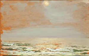 Leon Prints: Sea at Polaga IV, 1908. Creator: Leon Wyczolkowski