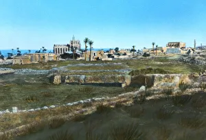 Images Dated 5th October 2007: Sea road to the east, old Famagusta, Cyprus