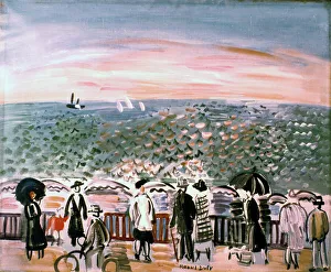 Raoul Dufy's The Sea at Sainte-Adresse, 1924 Print. Art Prints