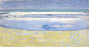 De Stijl Prints: Sea after sunset