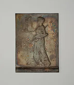 Seal of the Fine Arts Federation of New York, 1890 / 1908. Creator: Victor David Brenner