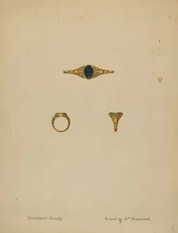 Seal Ring, c. 1936. Creator: William P. Shearwood