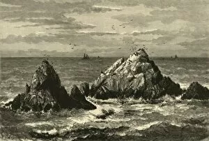 Seal Rocks, 1872. Creator: John Filmer