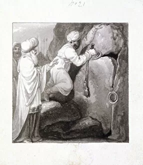 Sepulchre Gallery: The Sealing of the sepulchre, c1810-c1844. Artist: Henry Corbould