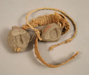 Kharga Oasis Prints: Two Seals, Coptic, 4th century. Creator: Unknown