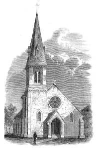Shanghai China Asia Prints: Seamen's Church, Pootung, Shanghai, 1868. Creator: Unknown
