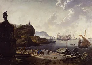 Seaport. Creator: Jode, Hans de (1630-1663)