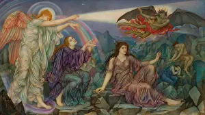 Pre Raphaelites Prints: The Search-Light. Creator: De Morgan, Evelyn (1855-1919)