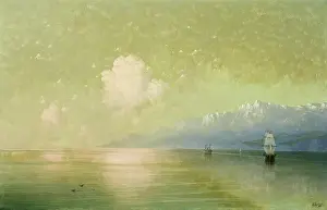 Seascape Prints: Seascape, 1885. Creator: Ivan Aivazovsky