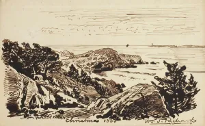 1887 Prints: Seascape, 1887. Creator: William Trost Richards
