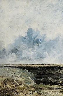 Strindberg Johan August Prints: Seascape, 1894. Creator: August Strindberg