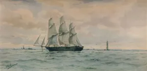 Seascape, c1895. Artist: Albert Ernest Markes
