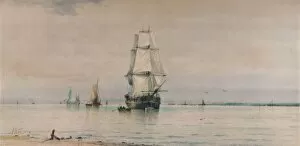 Albert Ernest Markes Gallery: Seascape, c1896. Artist: Albert Ernest Markes