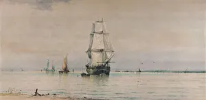 Bemrose And Prints: Seascape, c1896. Artist: Albert Ernest Markes