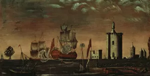 Seascape Fantasy, 1770-1800. Creator: Unknown