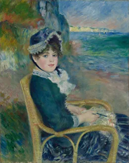 Seashore Prints: By the Seashore, 1883. Creator: Pierre-Auguste Renoir