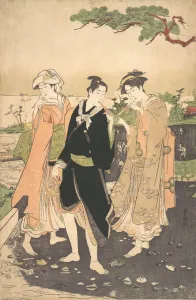 Tokyo Prints: Along the Seashore at Futami. Creator: Utagawa Toyokuni I