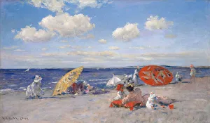 Long Island Prints: At the Seaside, ca. 1892. Creator: William Merritt Chase