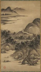 Muromachi Period Prints: Seasonal Landscapes, mid- to late 1500s. Creator: Kano Hideyori (Japanese, active