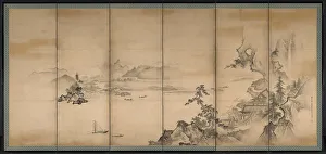 The Four Seasons, 1668. Creator: Kano Tan?y? (Japanese, 1602-1674)