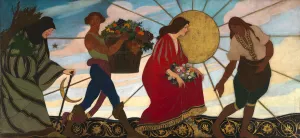 Four Seasons Prints: The Four Seasons, 1923. Creator: William Clarke Rice