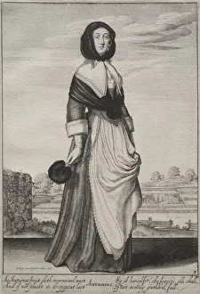 The Seasons: Autumn, 1643-1644. Creator: Wenceslaus Hollar (Bohemian, 1607-1677)