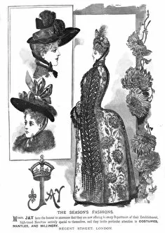 Ladieswear Gallery: The Seasons Fashions; Messrs. Jay, 1888. Creator: Unknown