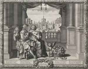 1602 1676 Prints: The Four Seasons: Springtime, 1635. Creator: Abraham Bosse (French, 1602-1676)
