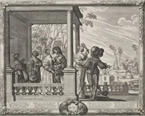 Engraving And Etching Prints: The Four Seasons: Summer, 1635. Creator: Abraham Bosse (French, 1602-1676)