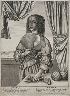 Bohemia Prints: The Four Seasons: Summer, 1641. Creator: Wenceslaus Hollar (Bohemian, 1607-1677)