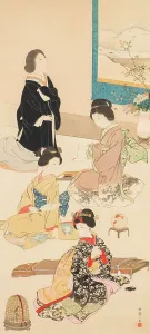 Kyoto Prints: Four Seasons of Woman. Creator: Shoen, Uemura (1875-1949)