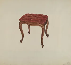 Dorothy Handy Prints: Seat, 1938. Creator: Dorothy Handy