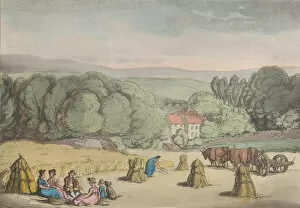 Bodmin Gallery: The Seat of M. Mitchell Esq. Hengar, Cornwall, from Sketches from Nature'