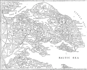 Islands Prints: The seat of war in Denmark, 1864. Creator: Unknown