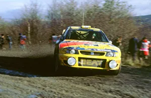 Rally Race Prints: Seat wrc 1998 Network Q rally. H.Rovan Pera