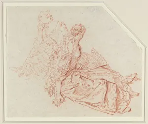 Two Seated Ladies. Creator: Nicolas Lancret