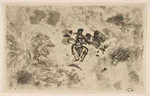 Lorrain Collection: Seated Woman and Other Sketches, ca. 1630-33. Creator: Claude Lorrain