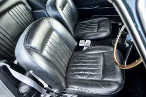 Drivers Seat Prints: Seats of a 1965 Aston Martin DB5. Creator: Unknown