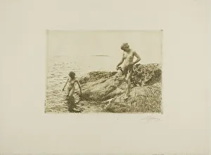 Seaward Skerries, 1913. Creator: Anders Leonard Zorn