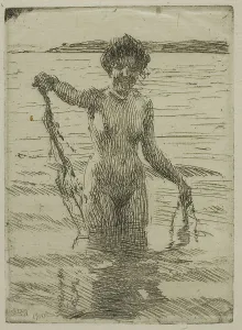 Seaweed, 1910. Creator: Anders Leonard Zorn